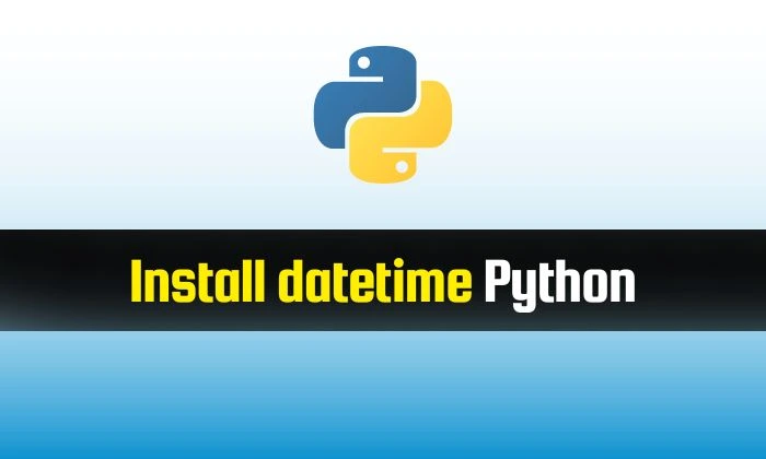 Read more about the article Install datetime Python