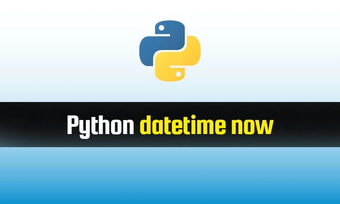 Read more about the article Python datetime now