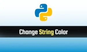 Read more about the article Change String Color in Python