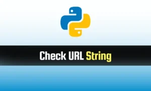 Read more about the article Check if a String is a URL in Python