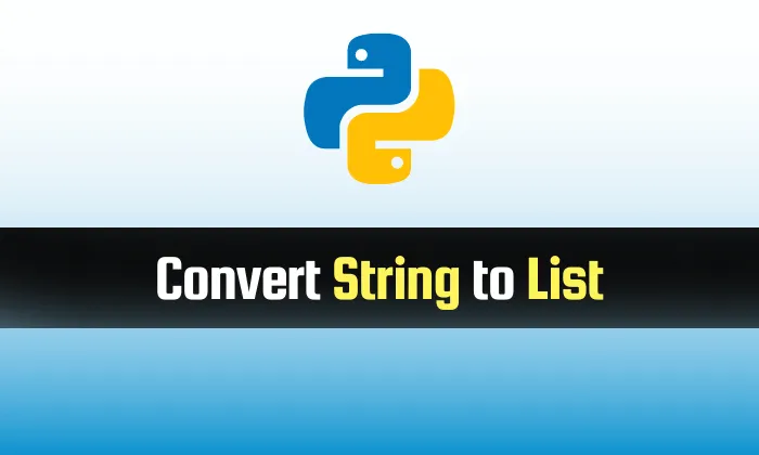 Read more about the article Convert String to List in Python